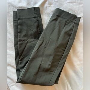 Who What Wear Dark Olive Pants